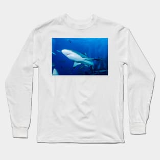 Reef Shark on the Great Barrier Reef Nov 13 Long Sleeve T-Shirt